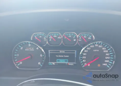 2017 Chevrolet Silverado 1500 2Lt z USA, uszkodzony, nr VIN 3GCUKREC8HG197123